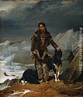A Woman from the Land of Eskimos by Leon Cogniet